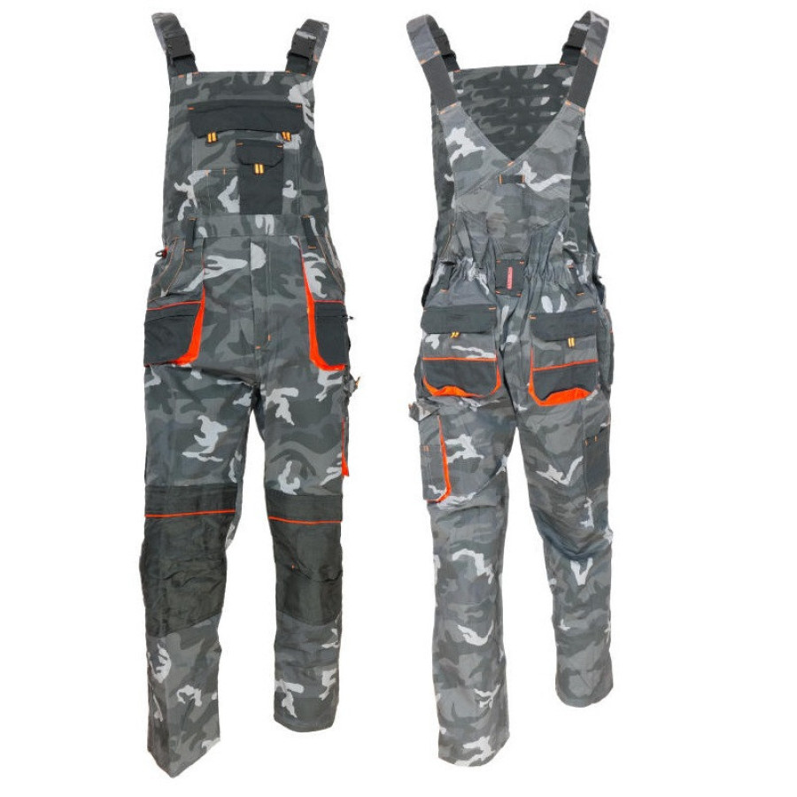 Profi Latzhose BETTER CAMMO Camouflage Herrenlatzhose Schutzlatzhose Herrenhose