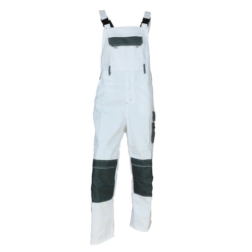 Schutzlatzhose Latzhose BETTER WEIß Malerhose Hose Herrenlatzhose Kochhose Neu