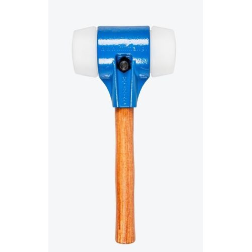 MIMAL MBM10 Pflasterhammer Schonhammer Nylon/Nylon Ø 60 mm 1,6 kg rückschlagfrei
