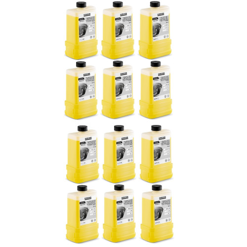 12 x 1 L KÄRCHER RM 110 Flüssigenthärter Systempfleger für Hohdruckreiniger Neu
