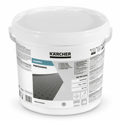 KÄRCHER RM 760 Teppich Pulver Teppichreiniger 10kg Reinigung Für Waschschauger