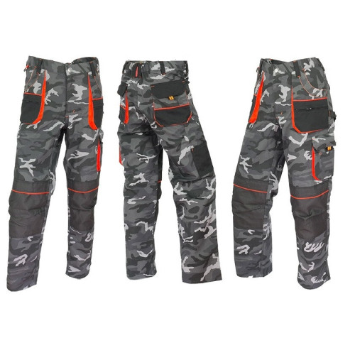 Hose BETTER CAMMO - CAMOUFLAGE Arbeitshose Schutzhose Sicherheitshose Herrenhose