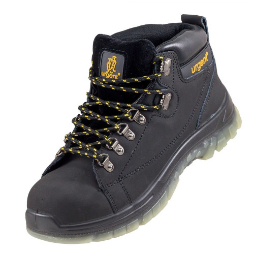 Arbeitsstiefel Arbeitsschuhe Sicherheitsschuhe Herren Stiefel URG 114 S1 SCHWARZ