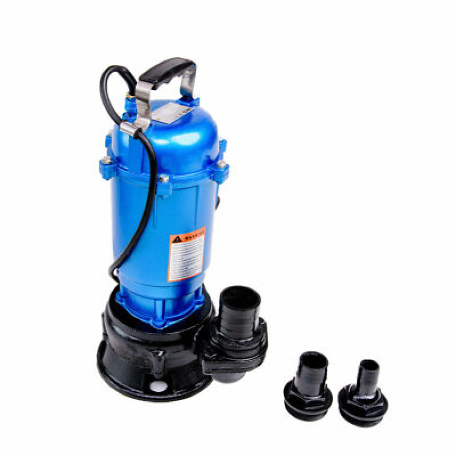Fäkalienpumpe Wasserpumpe 550W M Schwimmschalter 0,55 kW +C Kupplung Gartenpumpe