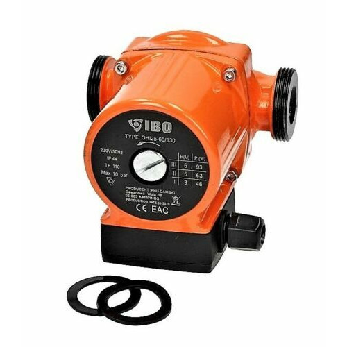 Trinkwasserpumpe IBO 25-60/130  Wasserpumpe für Trinkwasser Pumpe Nassläufer Neu