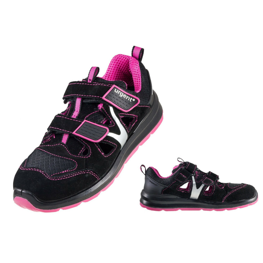 URGENT 307 S1 Arbeitsschuhe Damenschuhe Sandale mit Stahlkappe Arbeitssandalen