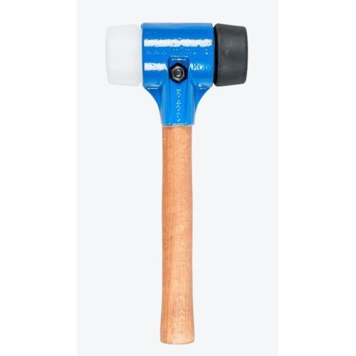 MIMAL MBM06 Pflasterhammer 3,2 kg Gummi-Nylon 80 mm rückschlagfrei