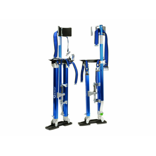 Arbeitsstelzen G02116 für Maler Deckenbauer Aluminiumstelzen 61-101 cm Aluminium