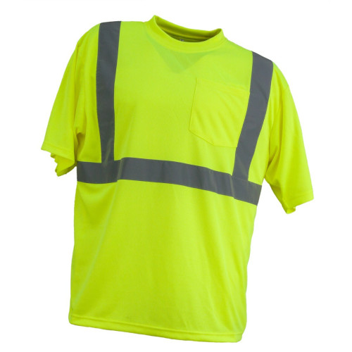 SALE Arbeitsshirt URGENT HV-PAM-PB23 GELB Warnschutzshirt T-Shirt Warngelb Neu
