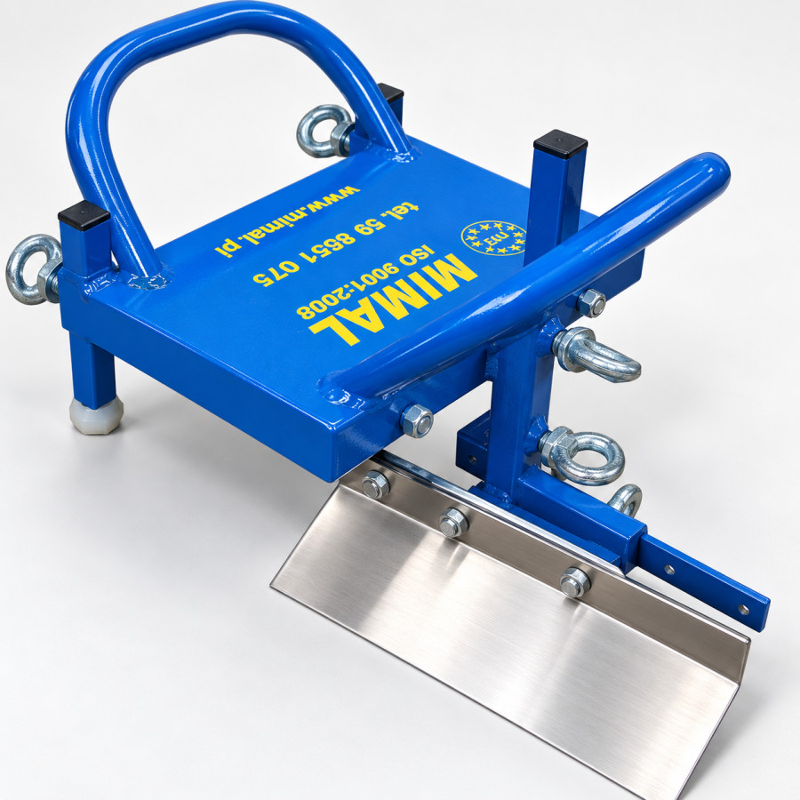MIMAL LRP Hand-Abziehgerät Bordstein Pflasterbau Rinnensteine 400 mm verstellbar
