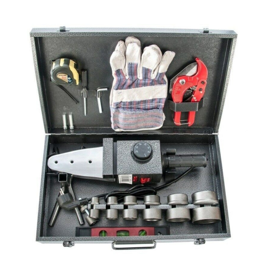 Rohrschweißgerät M-P Schweißgerät 1500W Ø 16-63mm Muffenschweißgerät Neu