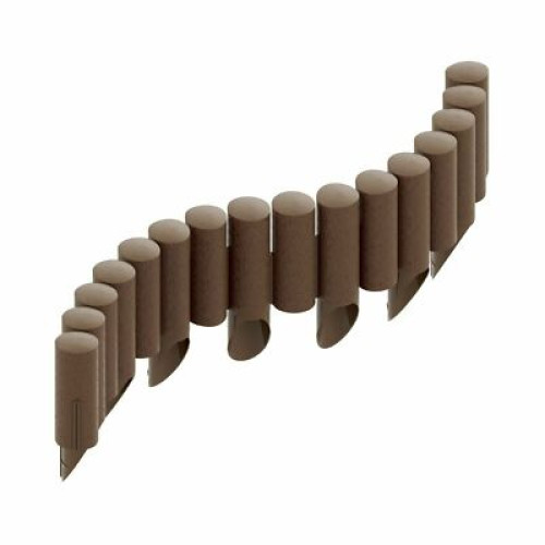 Gartenpalisade Cellfast 34-041 Palisade 2,3m Braun Rasenkante Beeteinfassung Neu