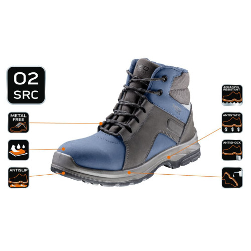 SALE Arbeitsstiefel Stiefel NEO 82-750 O2 SRC Arbeitsschuhe Sicherheitsschuhe