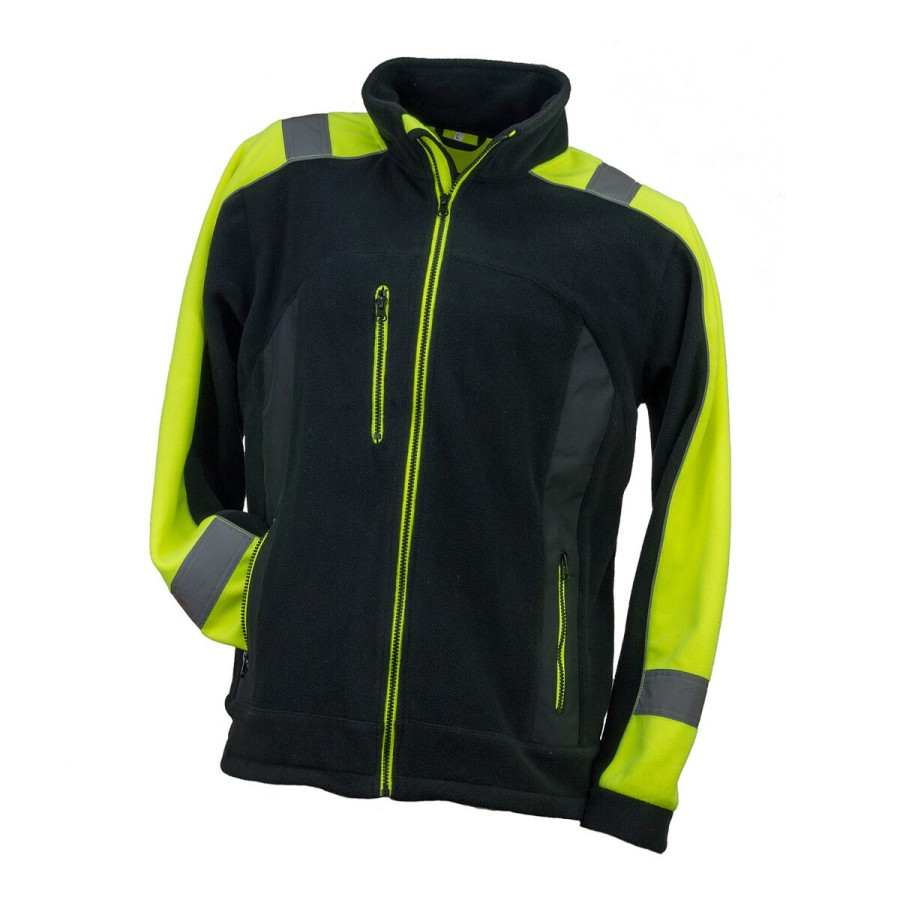 Arbeitspullover URG-POLAR C Arbeitsjacke Herrenjacke Fleecejacke Warnjacke GELB