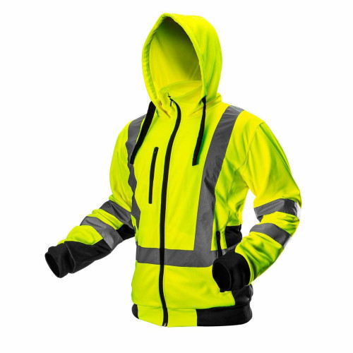 Arbeitsjacke Warnschutz Jacke Warnjacke Sicherheitsjacke Übergangsjacke 81-745 G