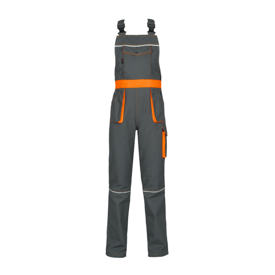 Latzhose NIZO K GRAU Damenlatzhose Arbeitslatzhose Schutzhose Damen Arbeitshose
