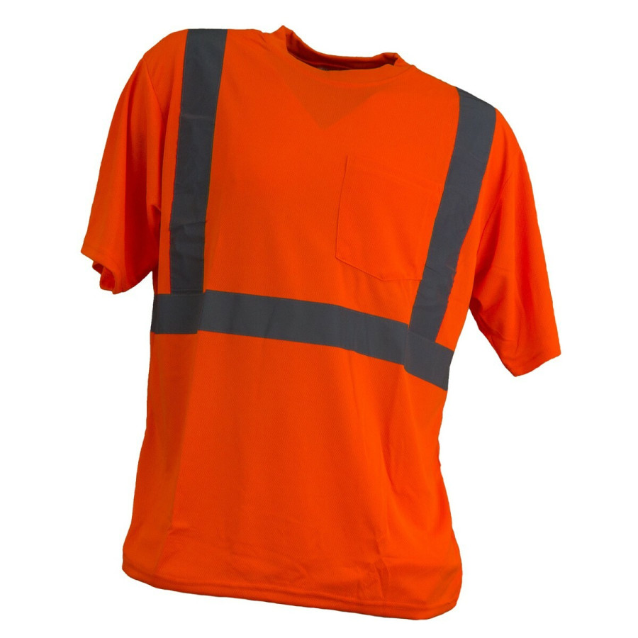 SALE Arbeitsshirt URGENT HV-PAM ORANGE Warnschutz T-Shirt Warnschutzkleidung NEU