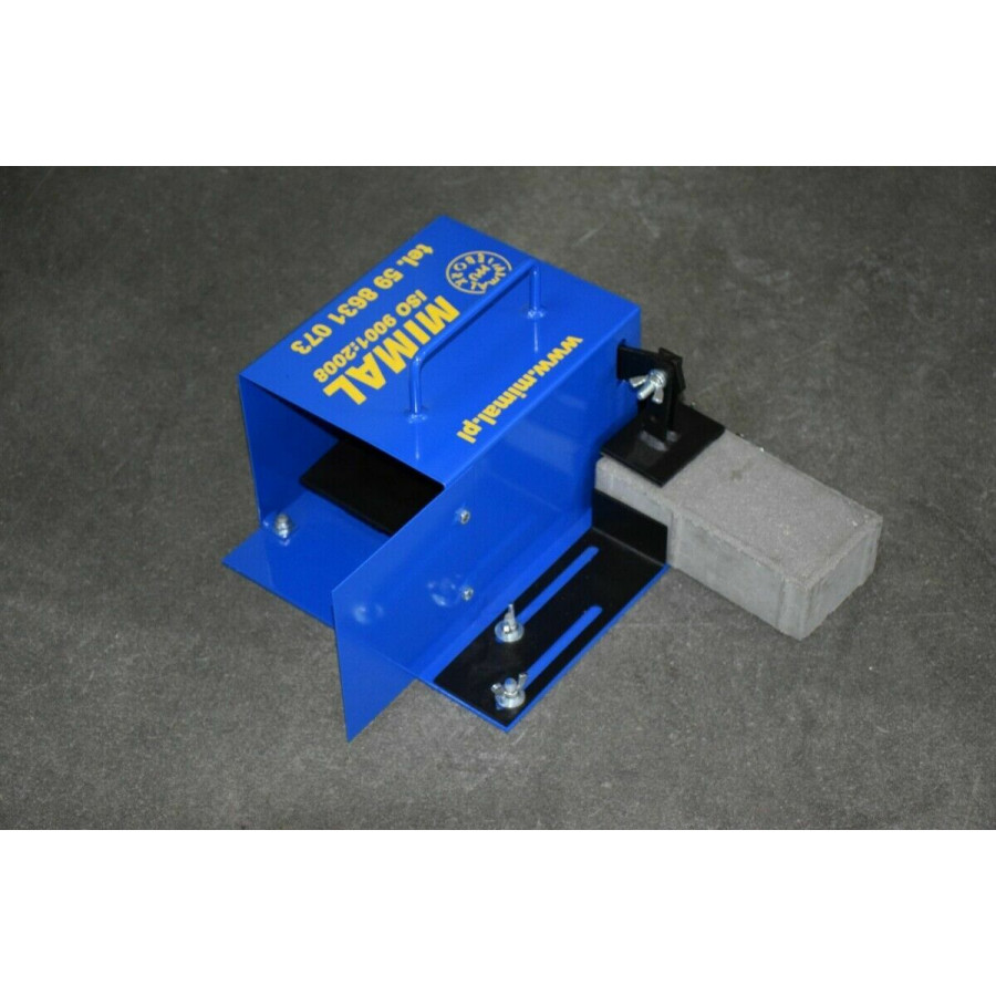 MIMAL UNK Profi Pflastersteinhalter Fußhalter Schneidhilfe 95–211 mm 8 kg Neu