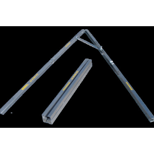 MIMAL KKB Pflasterwinkel Winkeleisen 0–90° Aluminium klappbar 2000 mm 4,2 kg