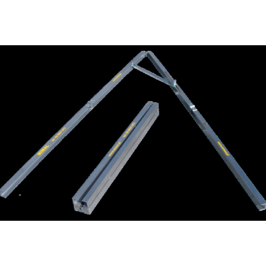 MIMAL KKB Pflasterwinkel Winkeleisen 0–90° Aluminium klappbar 2000 mm 4,2 kg