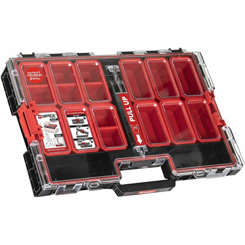 Sortimentskasten Werkzeugkoffer Box Kleinteilemagazin Organizer  QBRICK 1279 Neu