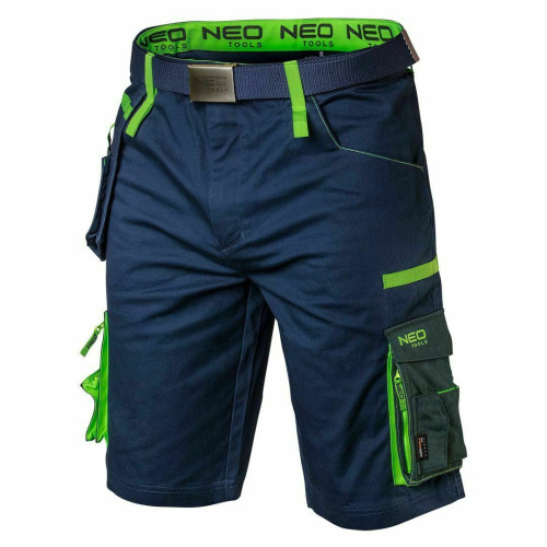 KURZE Arbeitshose Shorts Sommer Hose mit Gürtel Handwerkerhose NEO 81-276 Neu