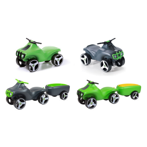 Rutschauto Crazee Rutscher Lauflernfahrzeug Kinderauto Kinderfahrzeug Anhänger