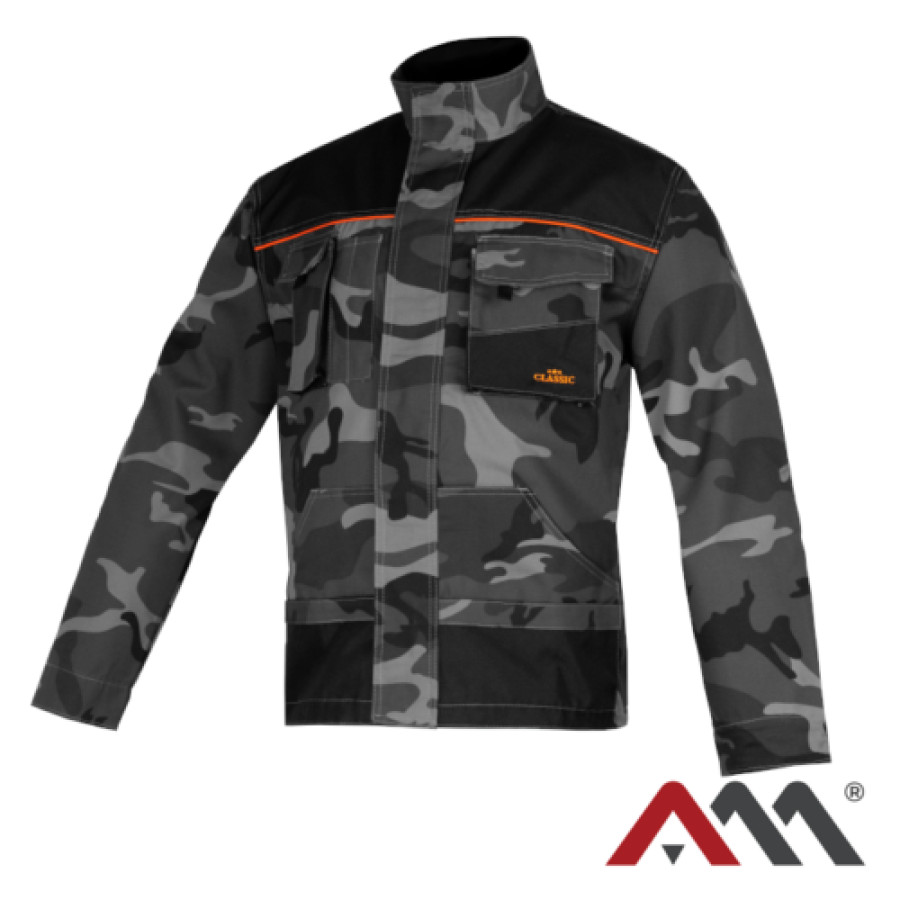 SALE Arbeitsjacke ArtMas CLASSIC CAMOU Schutzjacke Sicherheitsjacke Berufsjacke