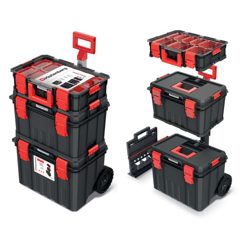 Werkzeugkoffer 3in1 Set KT 8627 MODULAR SOLUTION Werkzeugkasten Werkzeugbox