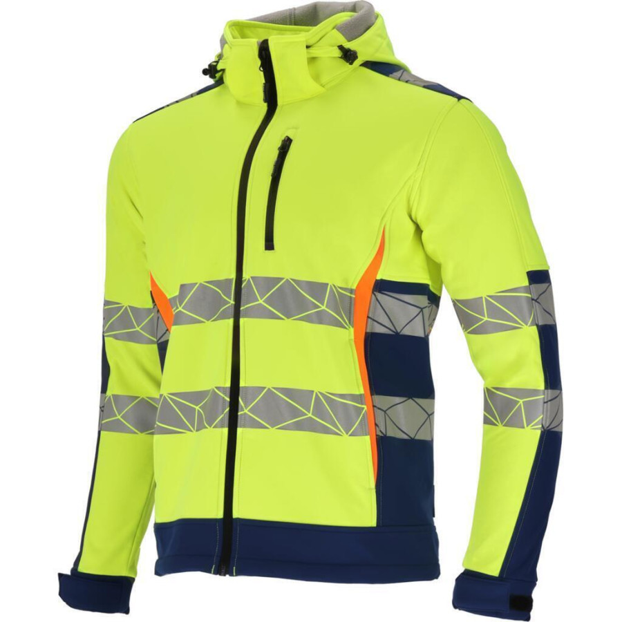 Sicherheitsjacke Arbeitsjacke L40944 Softshelljacke Schutzjacke Warnjacke Jacke
