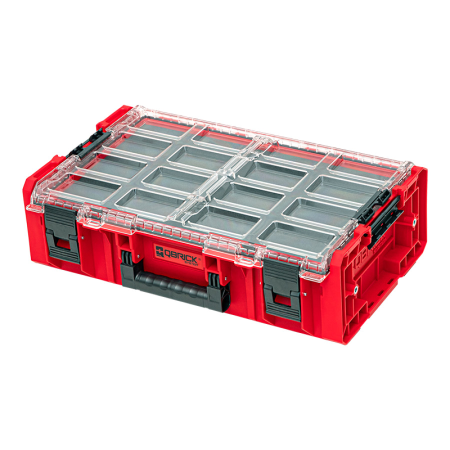 QBRICK 7172 SYSTEM ONE 2XL 2.0 MFI RED mit Schaumstofffüllung selbst gestalten
