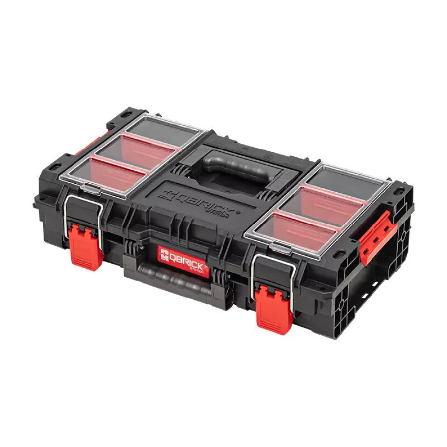 QBRICK 6724 Werkzeugkoffer Werkzeugkasten Werkzeugkiste Griff Werkzeugbox 13,5L