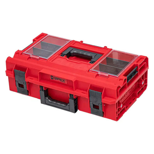 QBRICK 6205 Organizer Werkzeugkasten Sortimentskasten RED Ultra HD Werkzeugbox