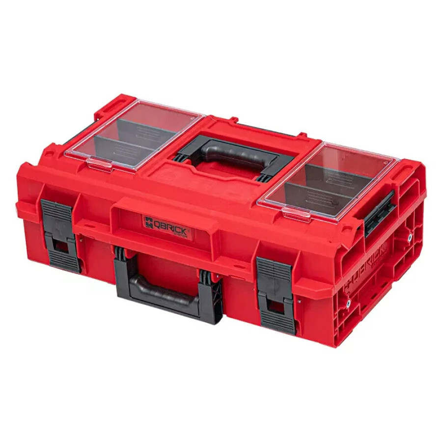 QBRICK 6205 Organizer Werkzeugkasten Sortimentskasten RED Ultra HD Werkzeugbox