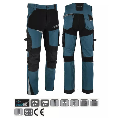 SALE L40541 Bundhose Sicherheitshose Herrenhose HOSE Arbeitshose Slim Fit Gr. L