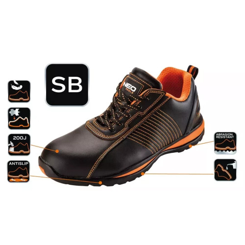 SALE Arbeitsschuhe Sicherheitsschuhe 82-10 SB SRA Arbeitshalbschuhe Lederschuhe