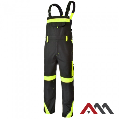 SALE Latzhose Arbeitslatzhose ArtMas Classic Vis Herrenlatzhose Sicherheitshose