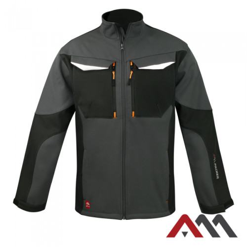 SALE Arbeitsjacke SOFTSHELLJACKE PACKER Schutzjacke Jacke Herrenjacke Neu