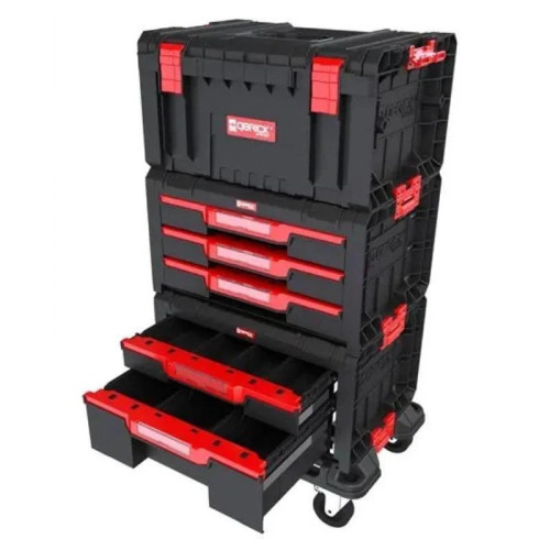 4in1 Werkzeugkoffer Set QBRICK 8346 Werkzeugkasten Werkzeugbox