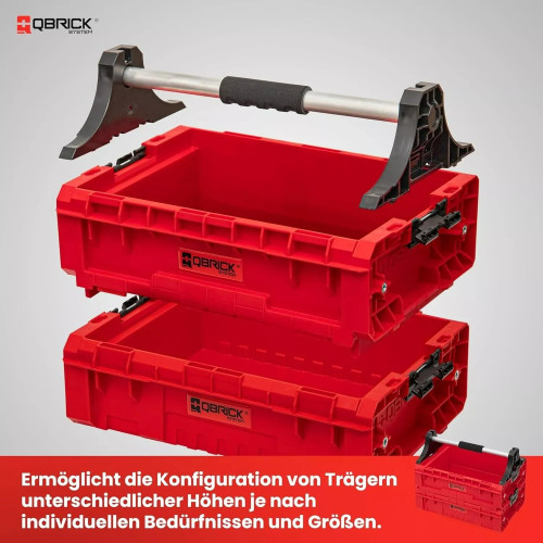QBRICK 9701 SYSTEM Set Griff + Erweiterungsmodul RED Ultra