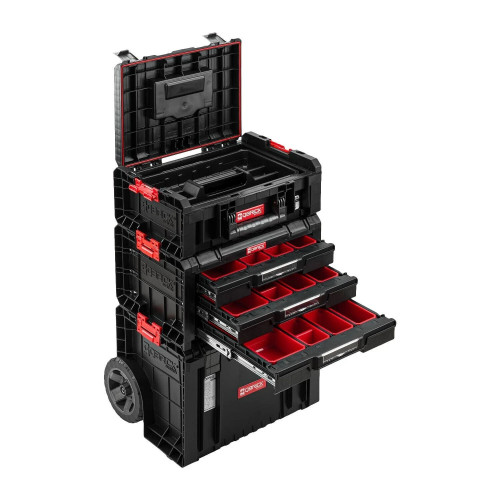 3in1 Werkzeugkoffer Set QBRICK 9404 Werkzeugkasten Werkzeugbox Trolley Organizer