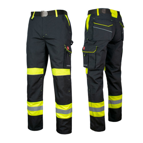 Arbeitshose Bundhose Sicherheitshose Herrenhose Warn Hose Schutzhose CLASSIC-VIS