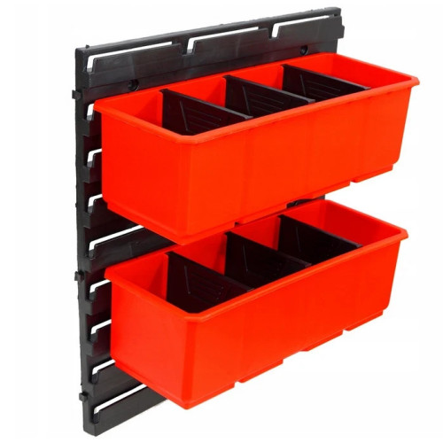 3Teile Qbrick System 5901 Werkstattplatte mit 2 Behälter für Qbrick System