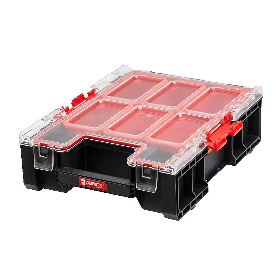 Organizer One M PLUS QBRICK 6052 Werkzeugkasten Kleinteilemagazin Sortierkasten