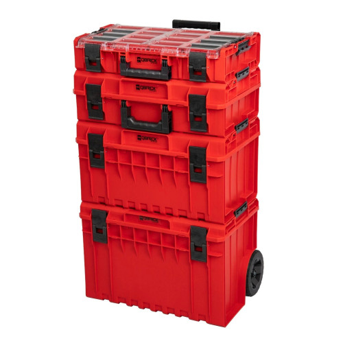 LIMITED EDITION! Werkzeugkoffer QBRICK SYSTEM 4 ROT 6229 Modulare Set verstärkt
