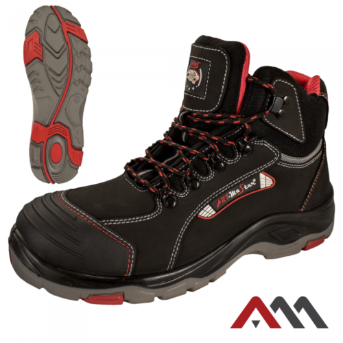 Sicherheitsschuhe Stiefel Arbeitsstiefel Stahlkappe Arbeitsschuhe BTNRED S3 SRC
