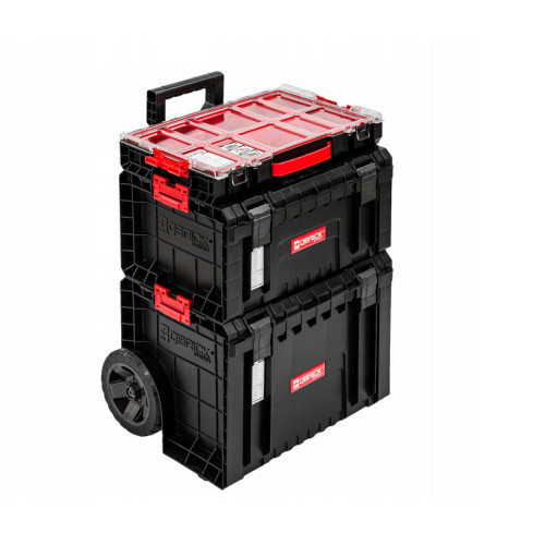 3in1 Werkzeugkoffer Set QBRICK 4386 Werkzeugkasten Box Werkzeugbox auf Rädern