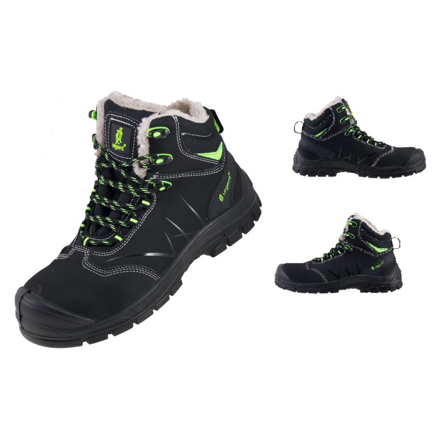 Warme Arbeitsschuhe Stiefel Winter Sicherheitsschuhe Knöchelschuhe URG 138 S1 SR