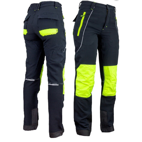 Arbeitshose SOFTSHELLHOSE Bundhose Sicherheitshose URG 718 Warnschutzhose SALE