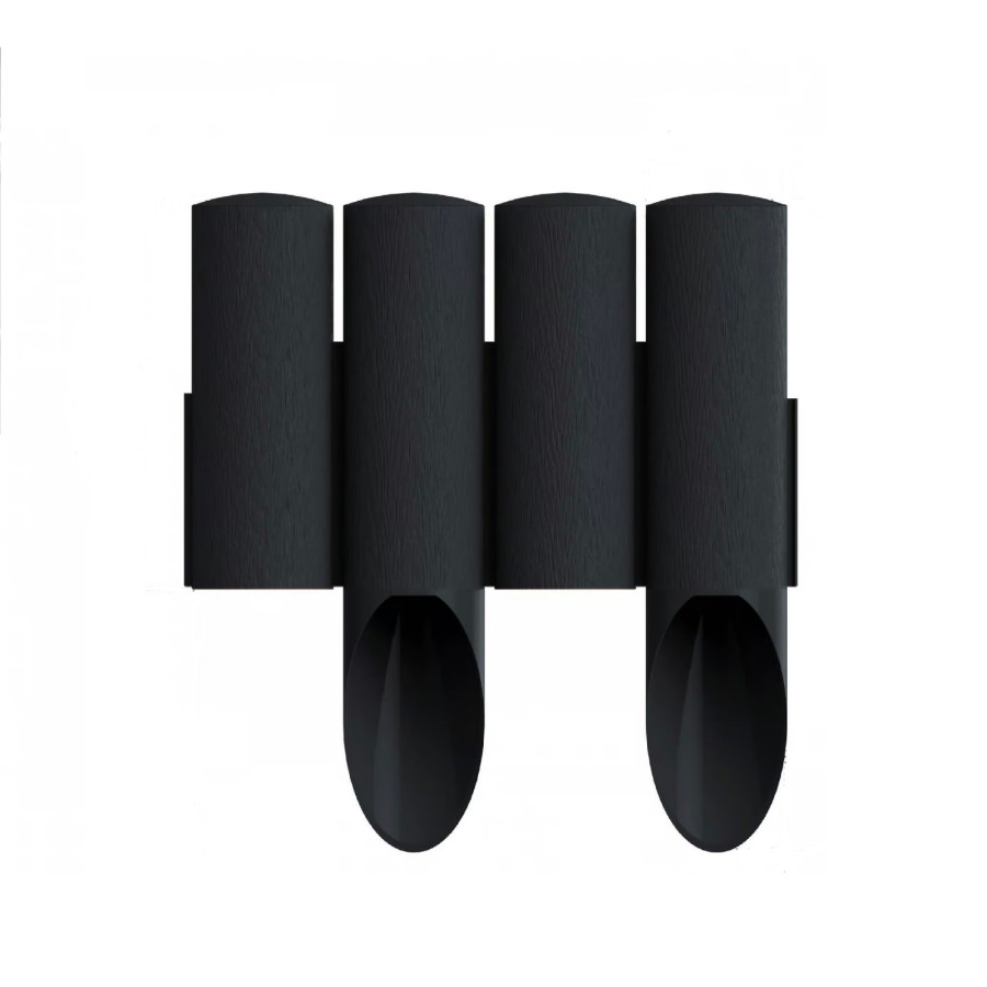 Gartenpalisade 34-045 Palisade 2,3m Rasenkante Beeteinfassung Anthrazit Neu